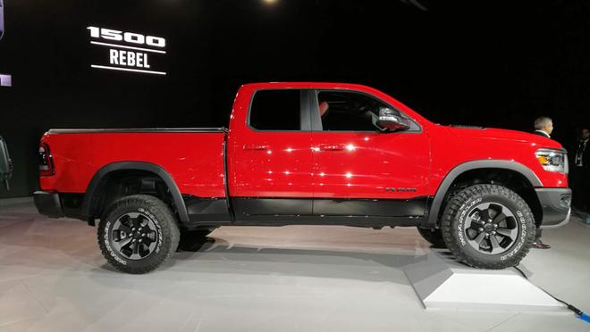 2018 north american auto show: Dodge's new Ram 1500 debut.